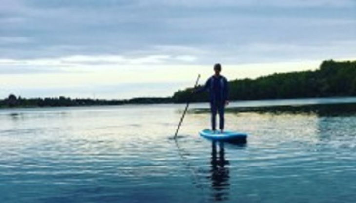 ab ans ufer stand up paddeling