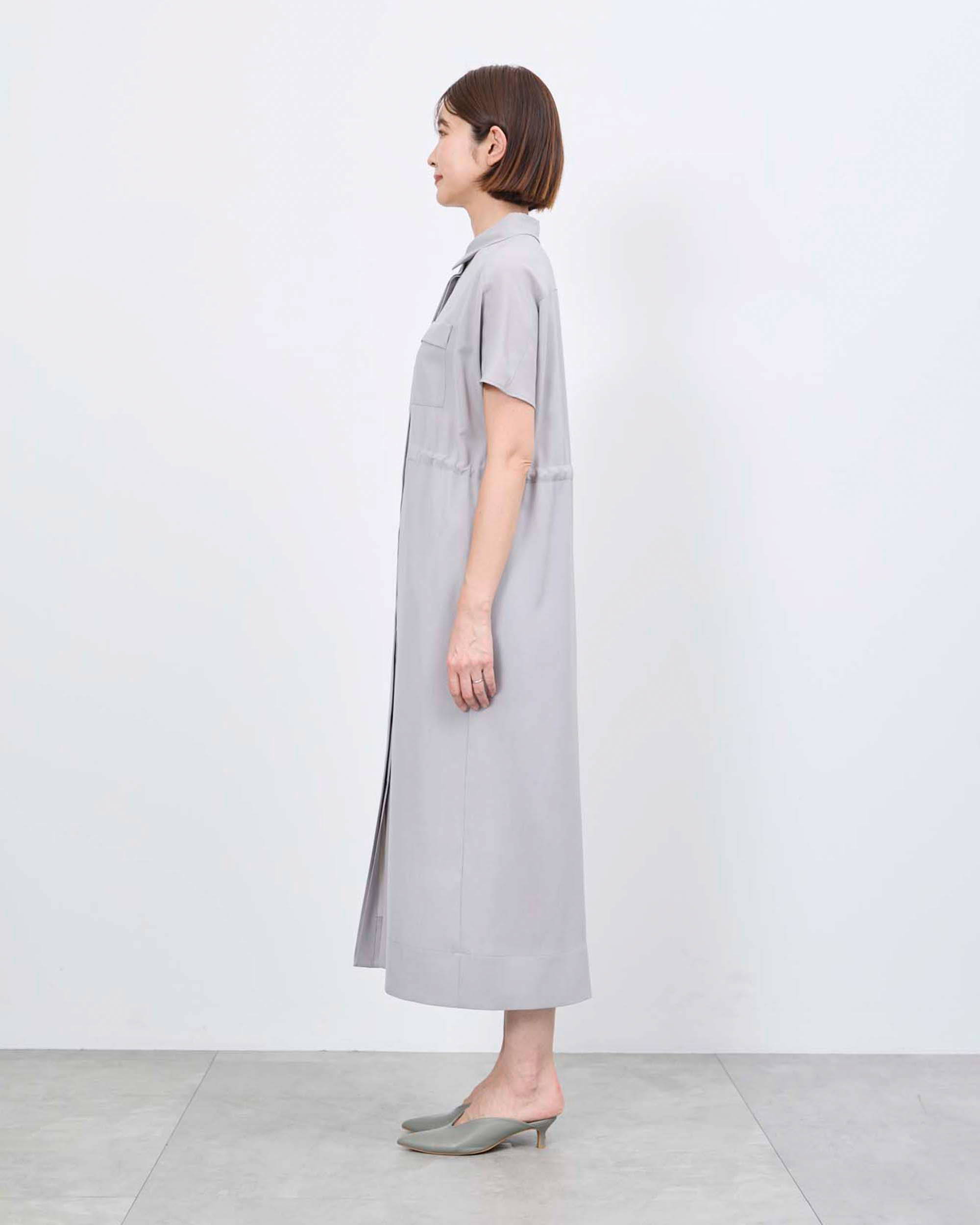 ロングシャツワンピース着用レビュー