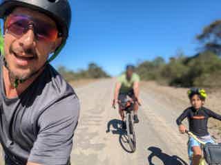 Gravel ride Gravel ride from Brooms Heads to Sandon beach