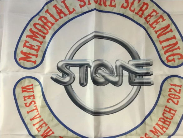 RIP SANDY HARBUTT MEMORIAL man cave flags mancaveidea. Wall hanging. Banner - Image 3