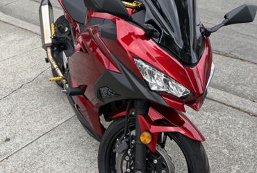 2020 KAWASAKI NINJA 400 ABS motorcycle for rent near San Jose, CA