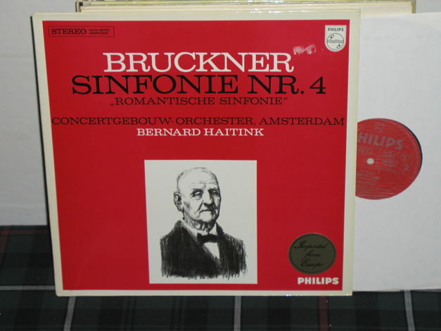 Haitink/COA - Bruckner Nr.4 Philips Import pressing 835 ly