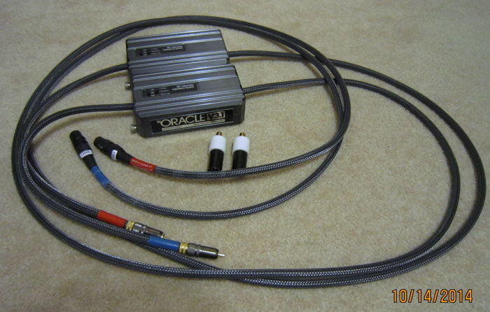 MIT Cables Oracle V3.1 interconnect 10 ft XLR/RCA & ext...