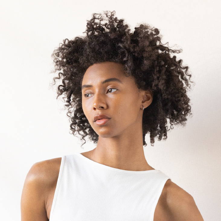 Davines hair model
