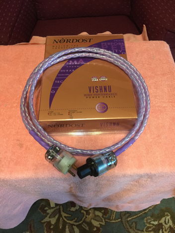Nordost Vishnu power cord 2m 30-day warranty