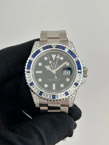 Rolex GMT-Master II Diamond and Sapphire 116759SANR