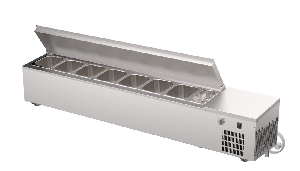 Coolpart PZA S 160 GN 1/6 Kylränna Inkl. Väggfästen