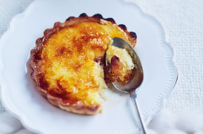 Tartelettes à la crème brûlée