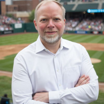 Photo generated by Secta Labs in style of Baseball Stadium Portraits