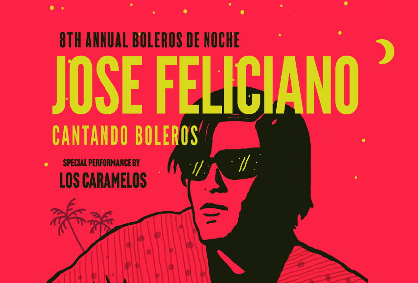 8th Annual Boleros De Noche featuring José Feliciano and Los Caramelos artwork