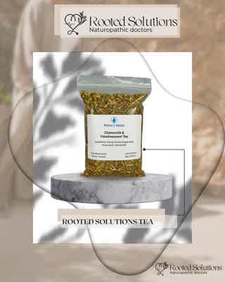 Chamomile & Meadowsweet Digestive Relief Tea – Rooted Solutions image 1