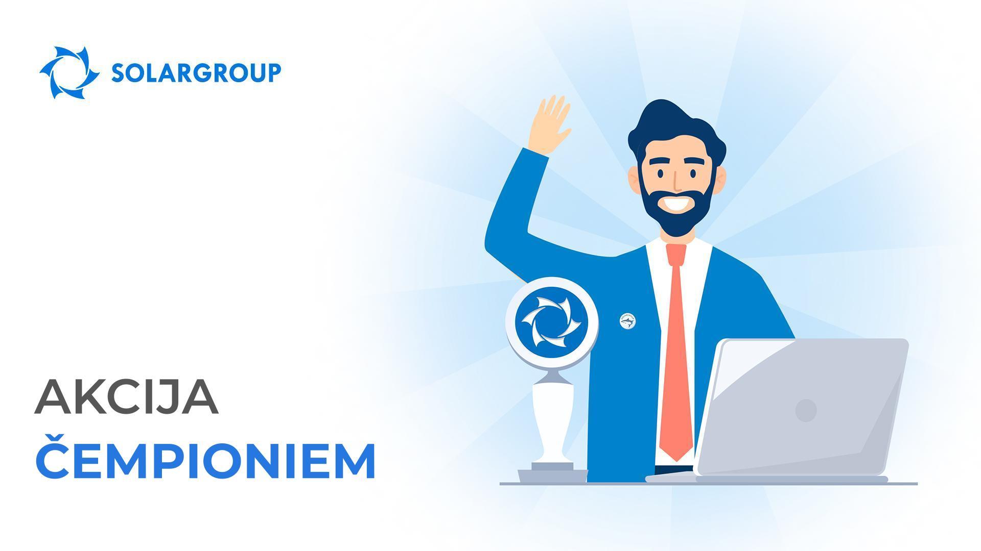 Akcija čempioniem!