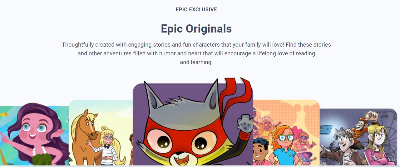 Epic! Kids product / service