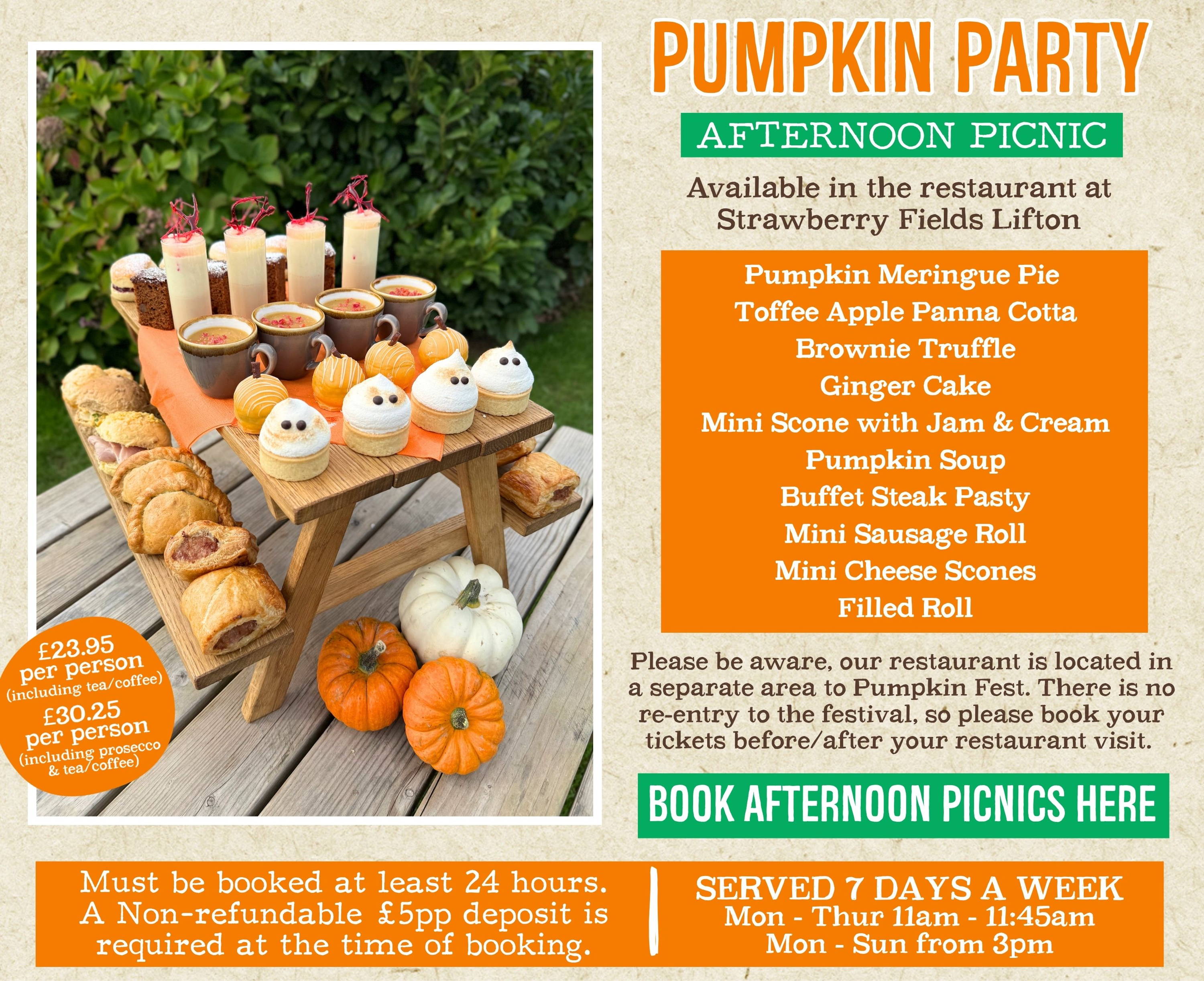 Discover the biggest and best pumpkin festival in Devon & Cornwall, and South West! Pumpkin Fest at Strawberry Fields is the ultimate family day out with a huge pumpkin patch, pumpkin picking, maize maze, barrel train rides, photo spots, tasty autumn treats & fun for all ages. Book now!