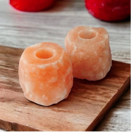 Himalayan Rustic Tealight Salt Candle Holder x5 - 05-1.5kg