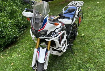 2017 HONDA AFRICA TWIN motorcycle for rent near Sterling, VA