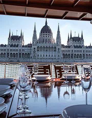 Private setting is suited for sightseeing and dining