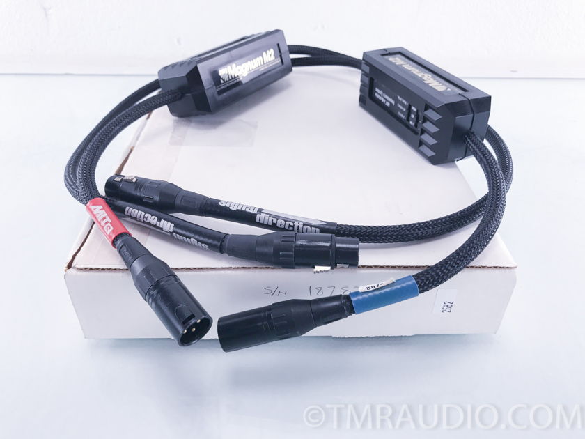 MIT Magnum M2 XLR Cables;  1m Pair Balanced Interconnects (2582)