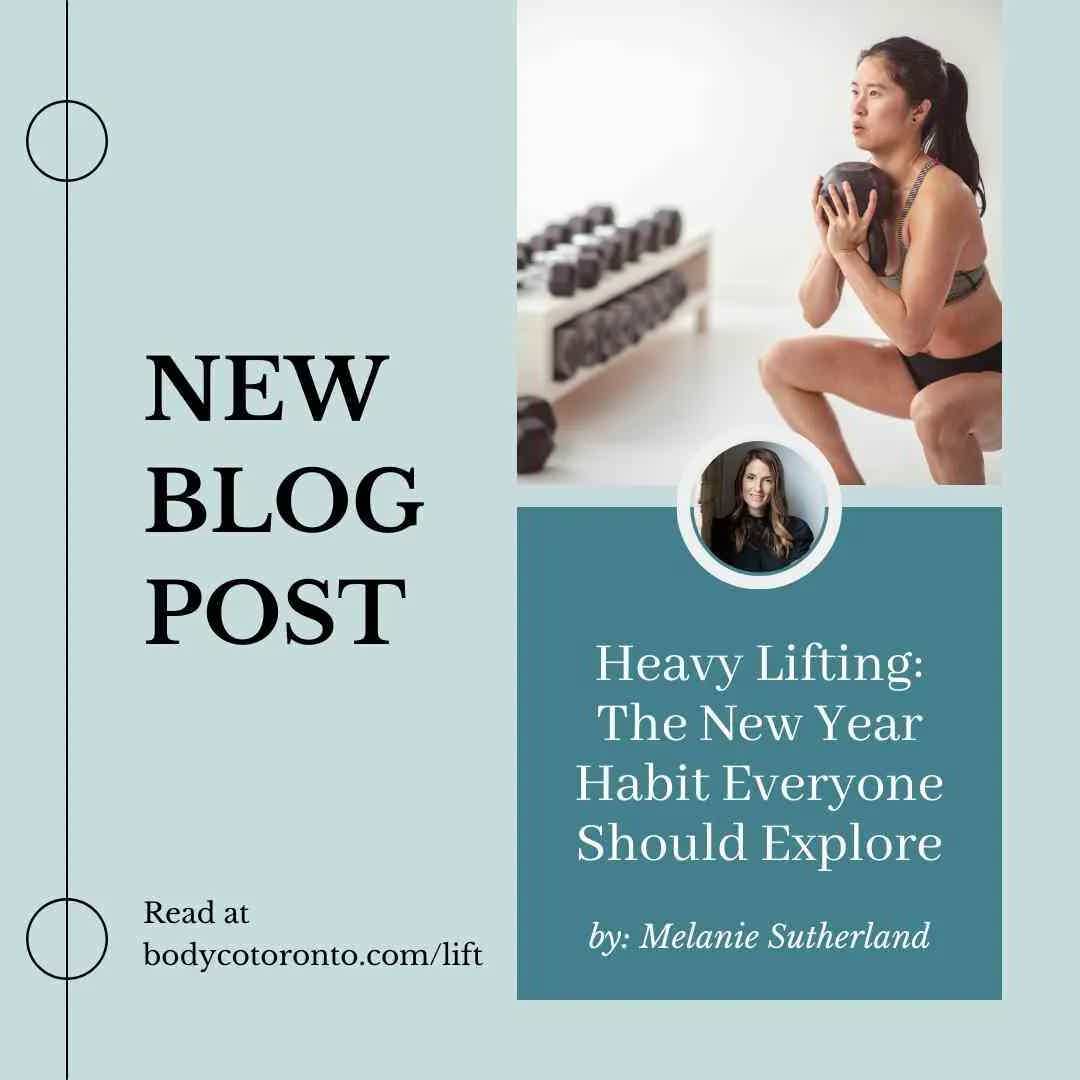 Heavy Lifting; The New Year Habit Everyone Should Explore