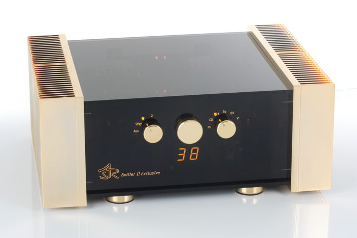 ASR Emitter II Exclusive Blue Integrated Amplifier Gold...