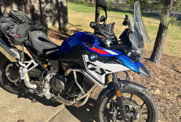 2024 BMW F 800 GS motorcycle for rent near Charlotte, NC