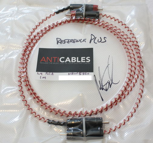 Anti Cables Reference PLUS Series (Level 4) 1m RCA Anal...