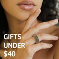 Model in ring under $40