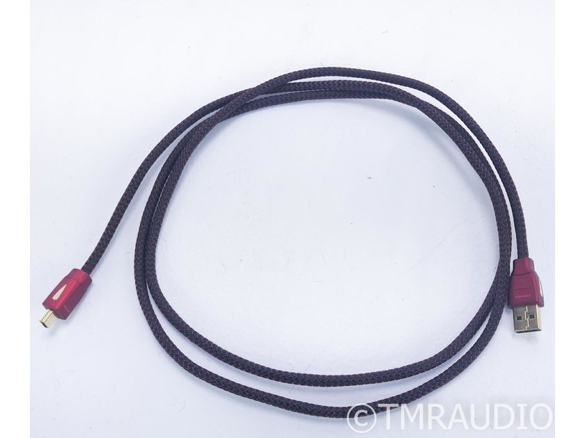 AudioQuest Cinnamon Mini USB Cable; Single 1.5m Interconnect (16639)