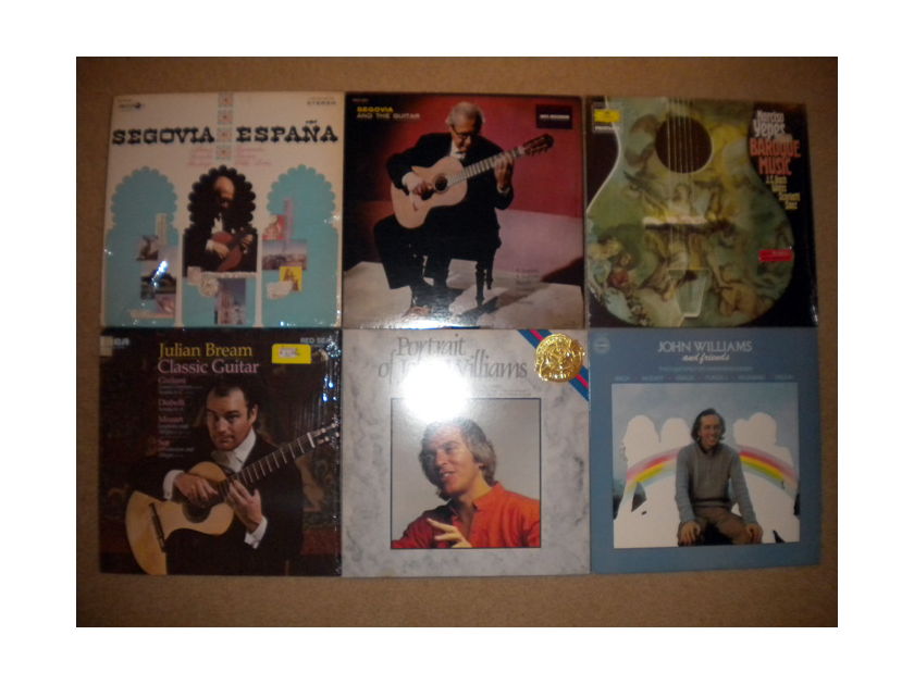 12- Lp Classical Guitar Lot,  - NM-EXC Cond.,  No Reserve