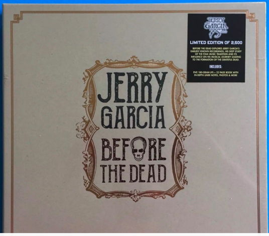 Jerry Garcia -"Before the Dead" 5lp box set - New/Sealed