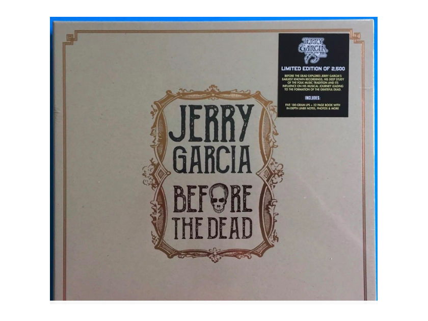 Jerry Garcia -"Before the Dead" 5lp box set - New/Sealed