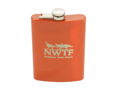 Orange Flask w/ Laser Engraved NWTF Logo