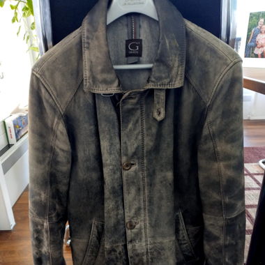 Wildlederjacke