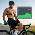 wellue strap-free heart rate monitor with target hr alerts