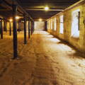 Aires de maltage Malting Floors de la distillerie Highland Park dans l'archipel des Orcades Orkney d'Ecosse
