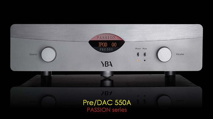 Passion Pre/DAC 550 - front