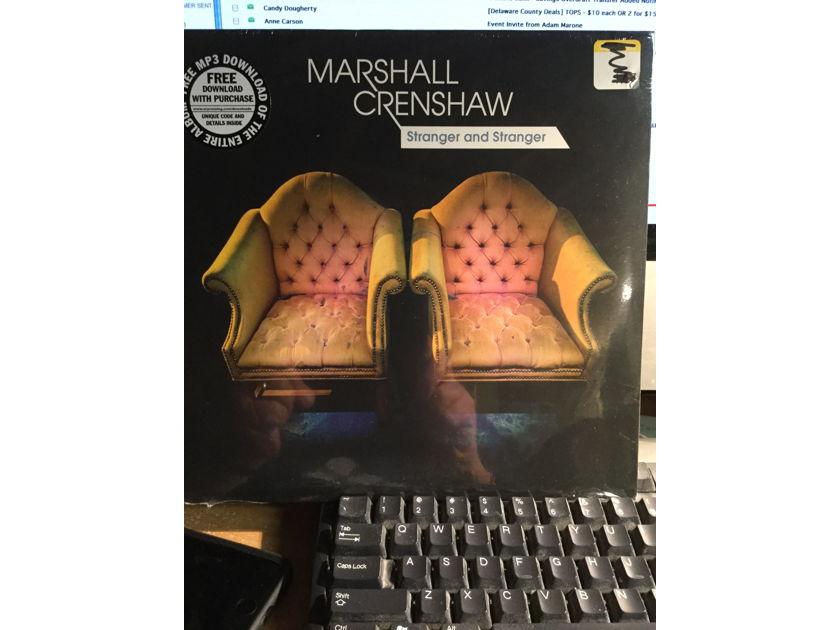 Marshall Crenshaw - STRANGER and STRANGER Sealed 10 inch