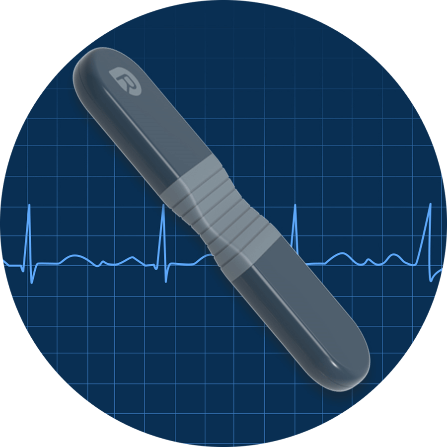 Características del registrador de ECG de 24 horas de Wellue con análisis de IA