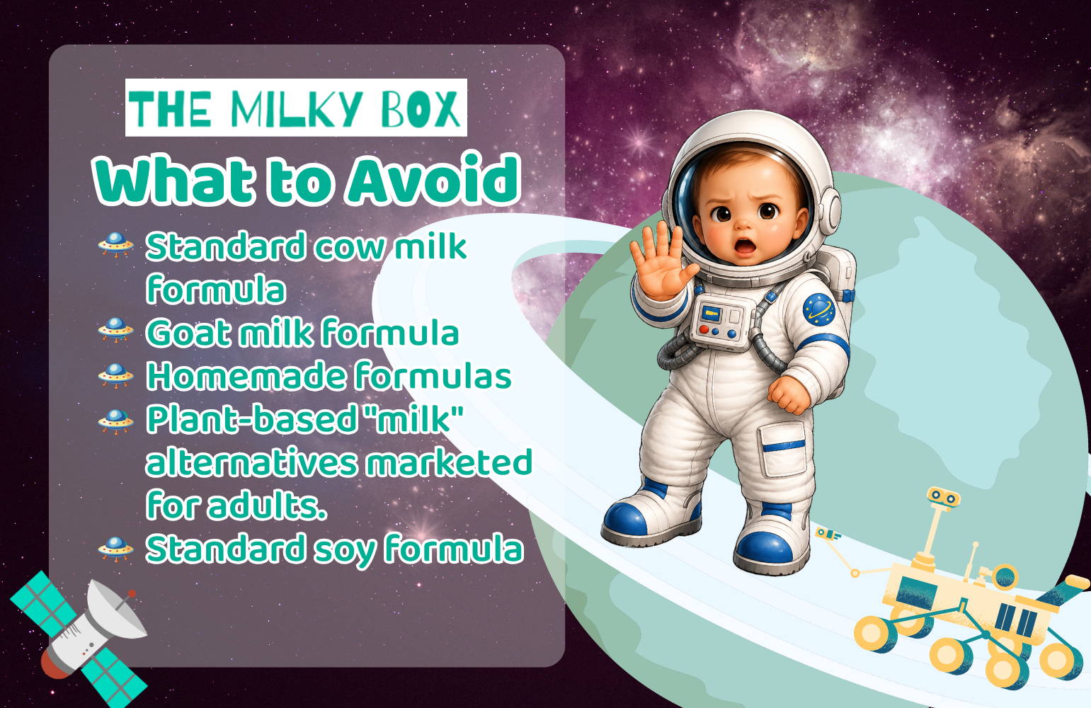 What to Avoid | The Milky Box