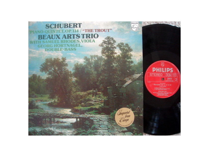 Philips / BEAUX ARTS TRIO, - Schubert Trout Quintet,  NM!
