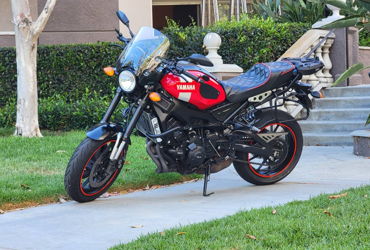 2018 YAMAHA XSR900 motorcycle for rent near San Diego, CA