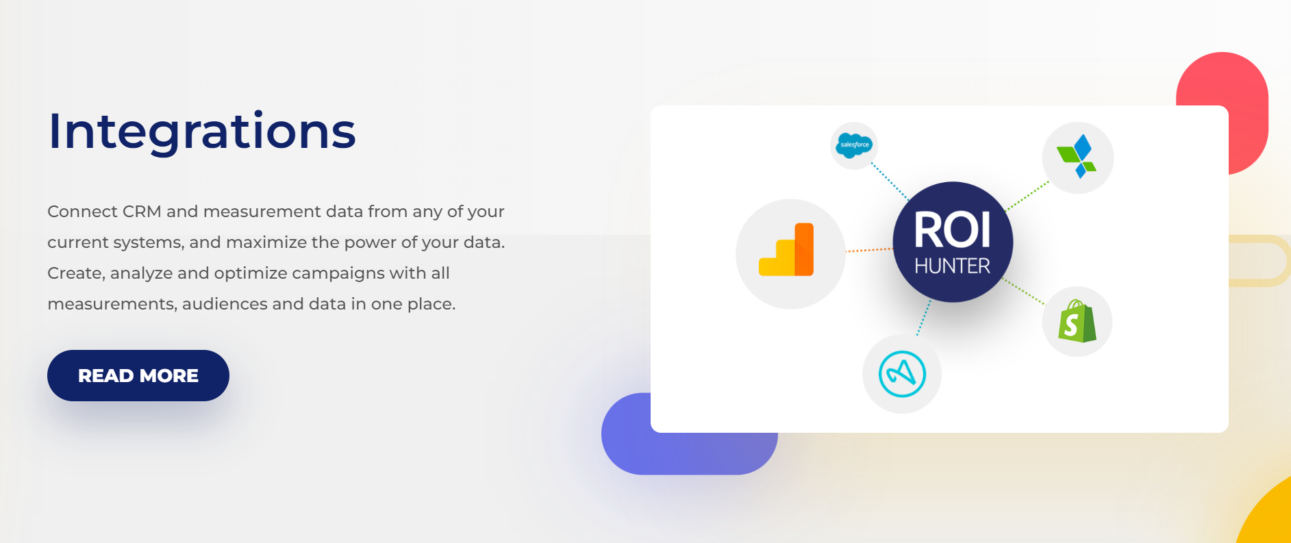 ROI Hunter product / service