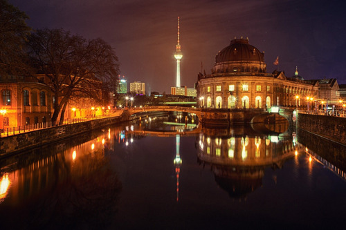 Экскурсия по вечернему Берлину.