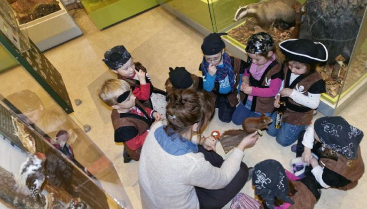 naturkundemuseum kleine piraten schatzsuche