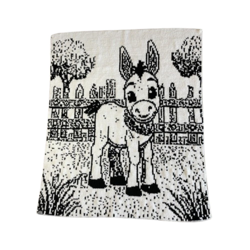 Little Donkey Dreams Blanket