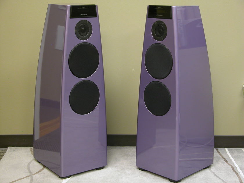 Meridian DSP 5200 Digital Active Loudspeakers in Light Violet Finish