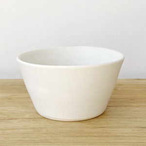 Ceramic White Soup Bowl - Set of 8