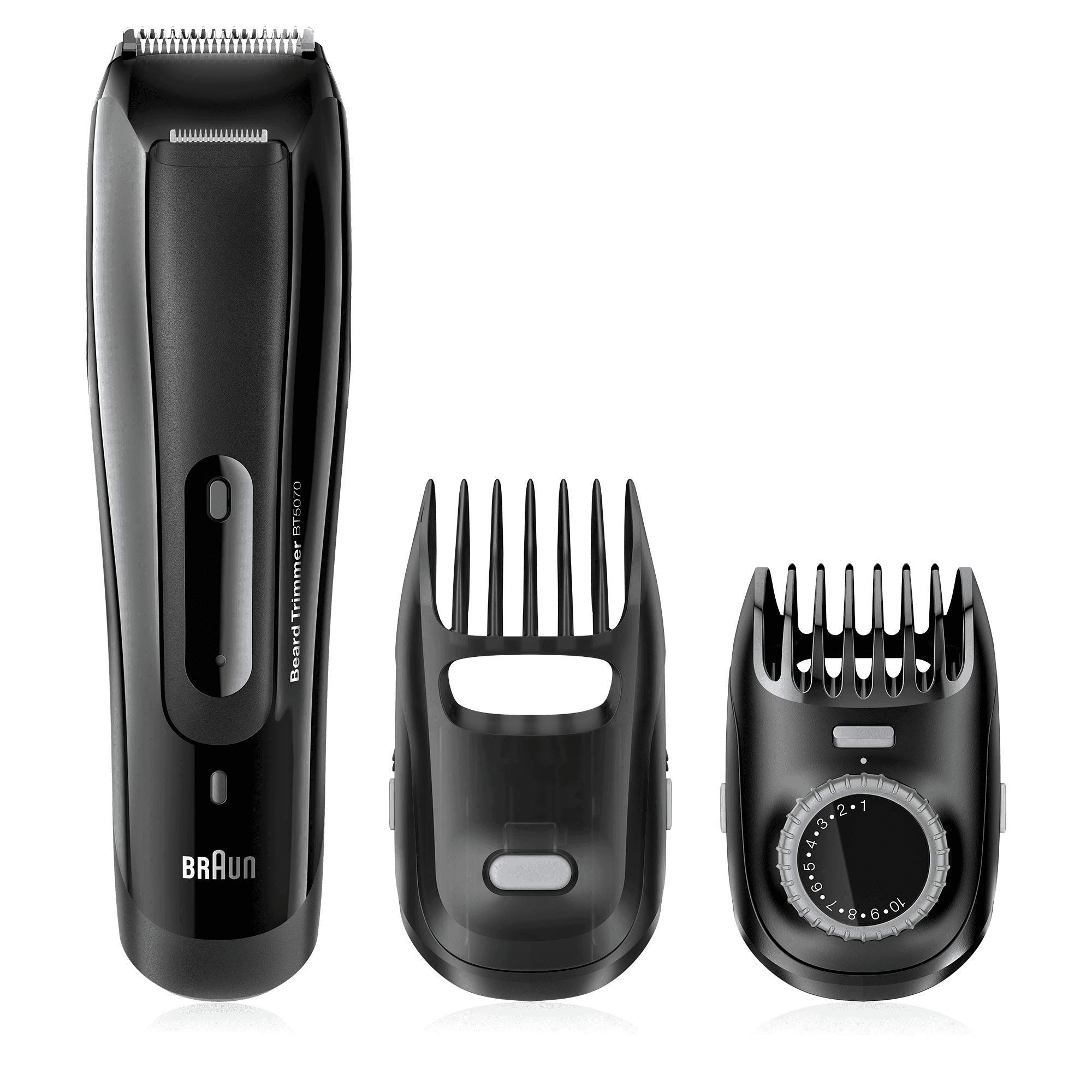 Philips Norelco Multigroom Series 7000 Mg77 Vs Braun Beard Trimmer Type 5417 Slant