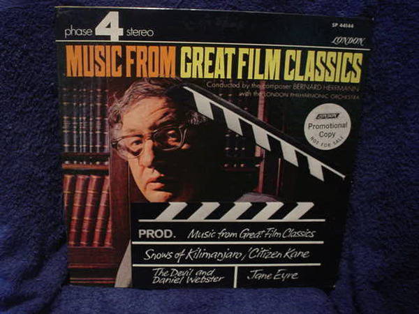Bernard Herman - Great Film Music london phase 4 stereo...