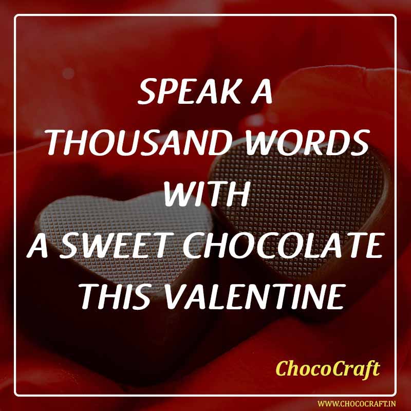 Chocolates for Valentine day